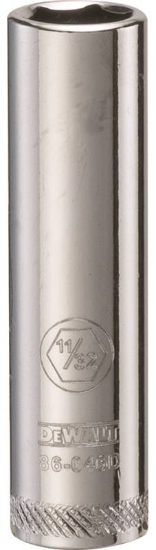 DWMT 6PT 1/4'' DR DP SKT 11/32' ' SAE