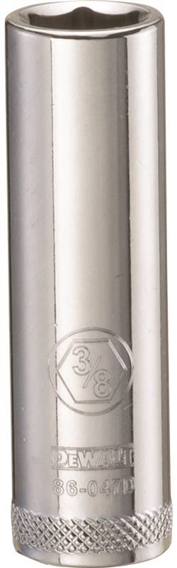 DWMT 6PT 1/4'' DR DP SKT 3/8'' SAE