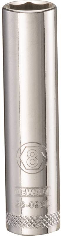 DEWALT 8MM 1/4 DEEP DRIVE SKT "