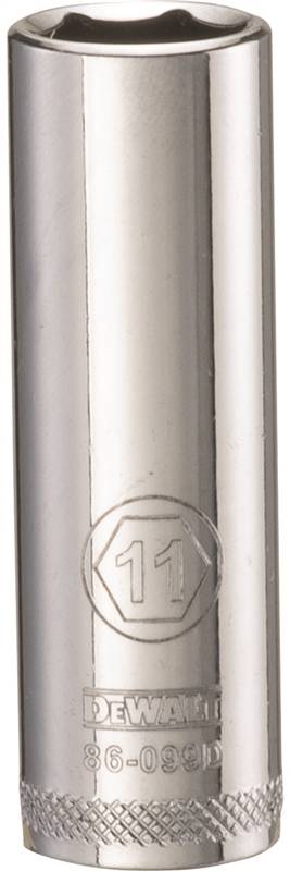 DEWALT 11MM 1/4 DEEP DRIVE SKT "