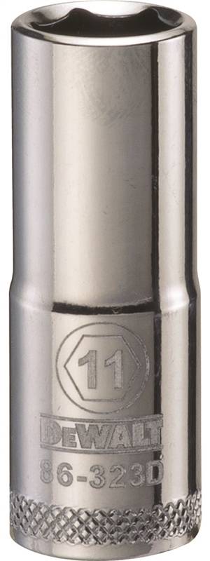 DEWALT 11MM 3/8 DEEP DRIVE SKT MECHANIC'S TOOL"