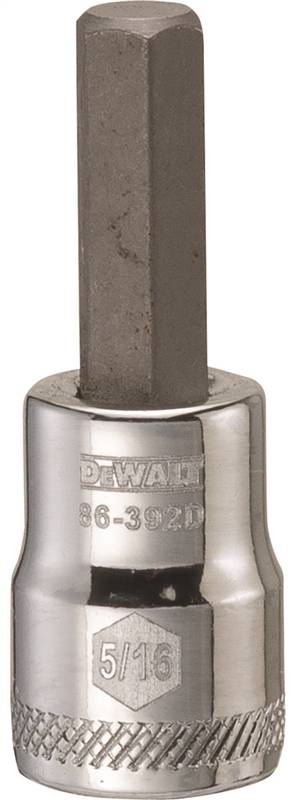 DWMT 3/8 DR HEX BIT SKT 5/16" ' SAE"