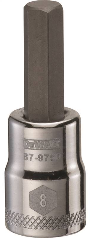 DWMT 3/8'' DR HEX BIT SKT 8 MM