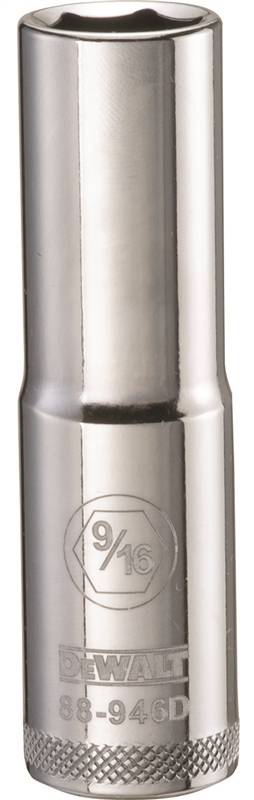 DWMT 6PT 1/2'' DR DP SKT 9/16'' SAE