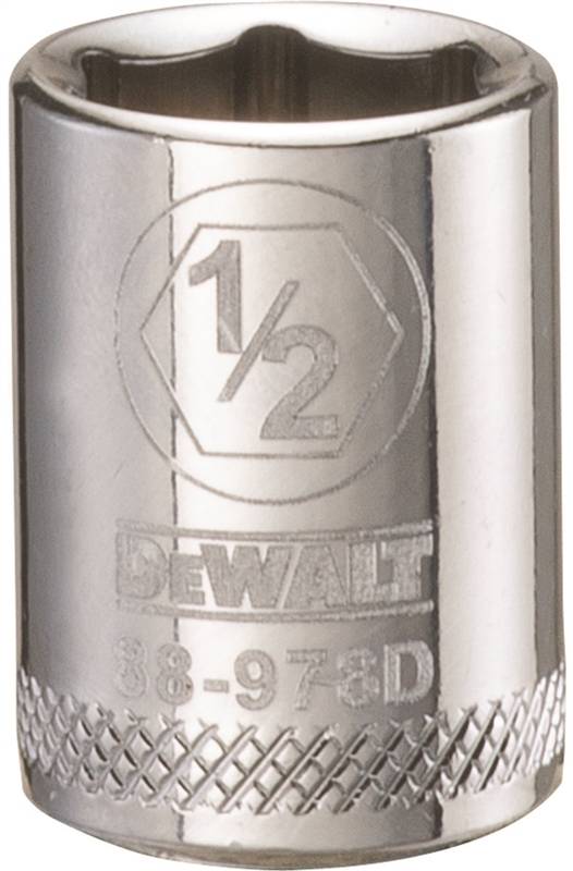 DWMT 6PT 3/8'' DR SKT 1/2'' SAE