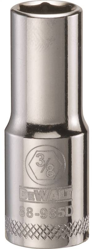 DWMT 6PT 3/8'' DR DP SKT 3/8'' SAE