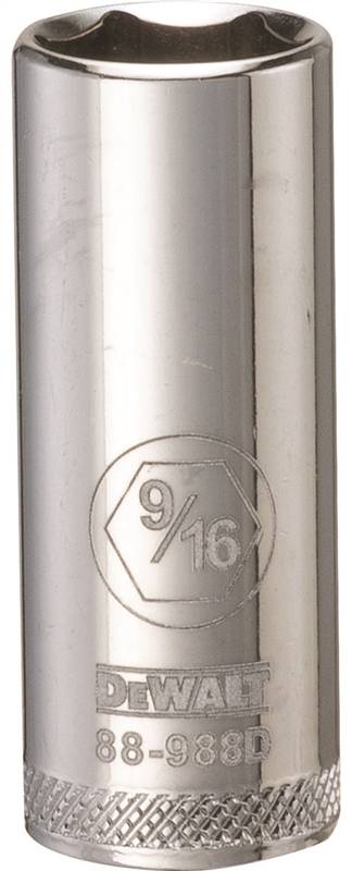 DWMT 6PT 3/8'' DR DP SKT 9/16'' SAE