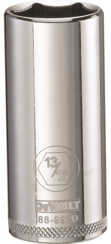 DWMT 6PT 3/8'' DR DP SKT 13/16' ' SAE