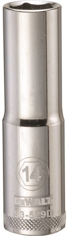 DEWALT 14MM 1/2 DEEP DRIVE SKT "