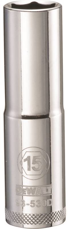 DEWALT 15MM 1/2 DEEP DRIVE SKT "