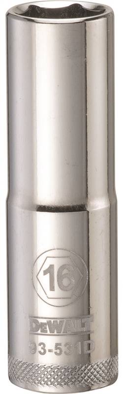 DEWALT 16MM 1/2 DEEP DRIVE SKT "