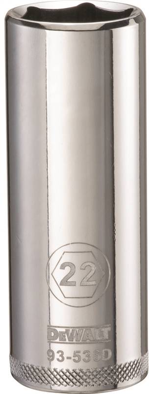 DEWALT 22MM 1/2 DEEP DRIVE SKT "
