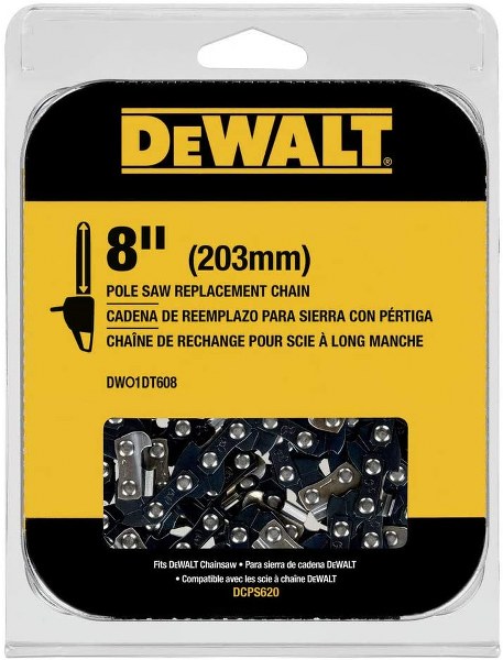 Dewalt 8 Replacement Chain 20v Pole Saw"