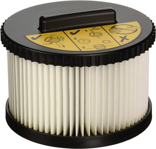 DEWALT REPLACEMENT HEPA FILTER SET FOR DWV010 HEPA VAC
