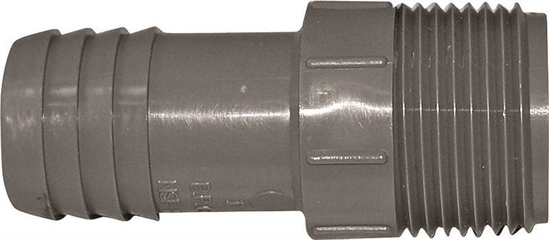 PVC 1 MIPXINSERT MALE ADAPTER "