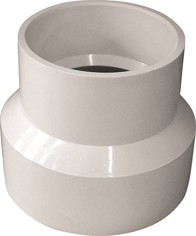PVC 4X3" REDUCING COUPLING SCH 40"