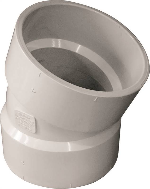 4 HUBXHUB 22-1/2DEG ELBOW "
