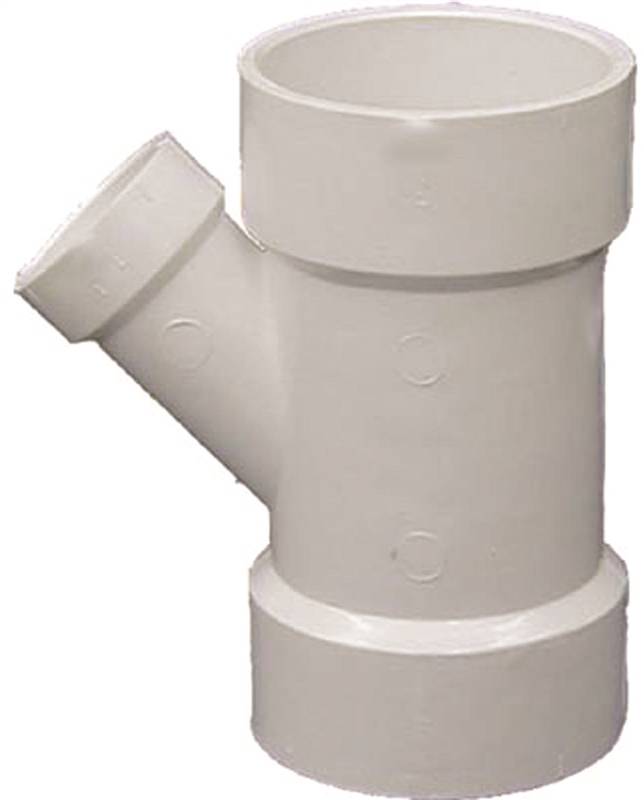 PVC 4X4"X1.5" HUB REDUCING WYE SCH 40"