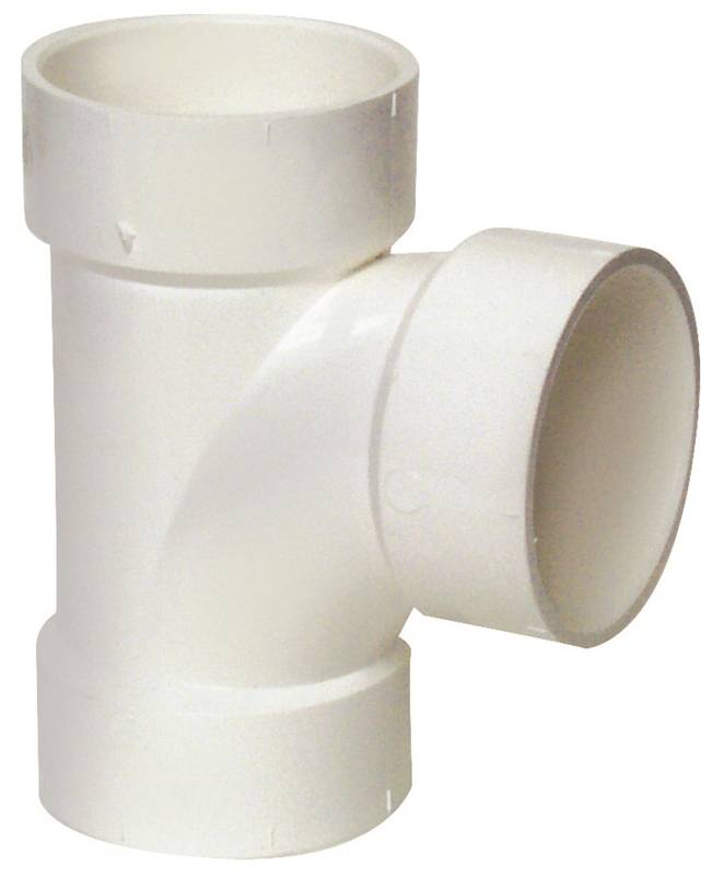 PVC 3 HUBXHUBXHUB SANITARY TEE 808037"