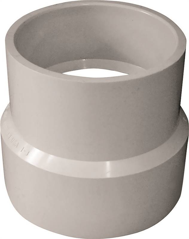 PVC 4X3" IPS PIPE HUB - SEWER SCH 40"