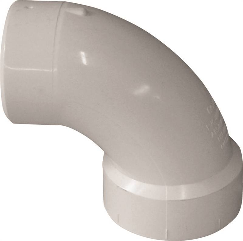 PVC 1.5 HUBXSPIGOT 90 DEG 80283"