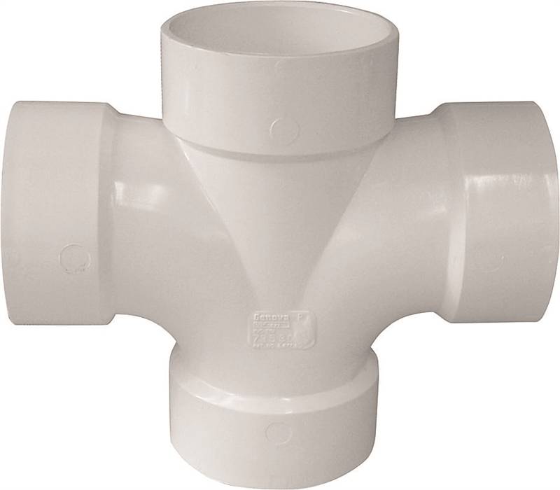 REDUCING DBL SANITARY TEE HUB