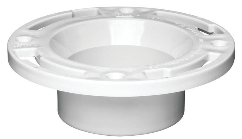 CLOSET FLANGE PVC 4IN
