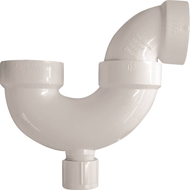 PVC 1.5 P-TRAP W/CLEANOUT 80446"