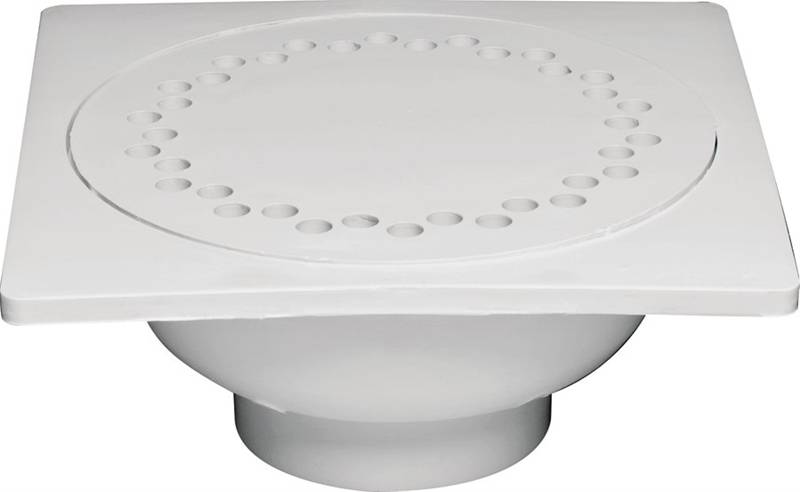 BELL TRAP DRAIN 9INX9IN PVC