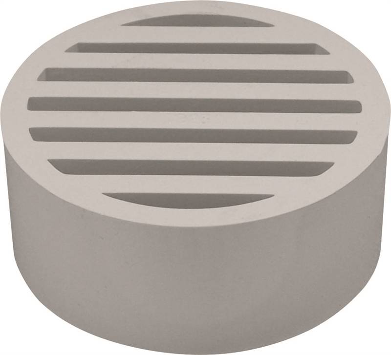 4 VINYL HUB FIT FLOOR STRAINER "