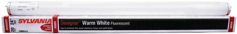 BULB FLUOR WRMWHT 24IN T12 20W