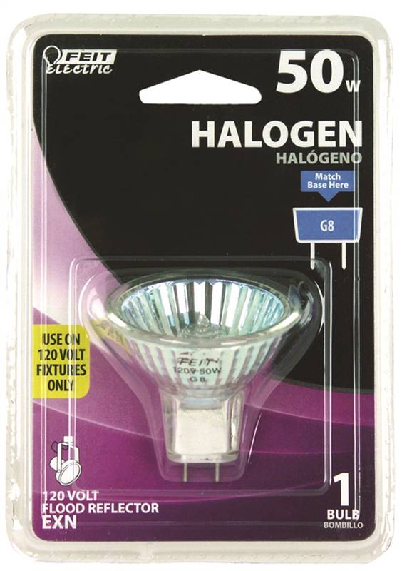 BULB HALOGEN FLOOD 2PIN 50WATT