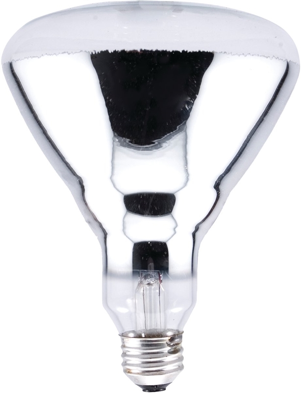 LAMP REFLEC HEAT CLR BR40 250W