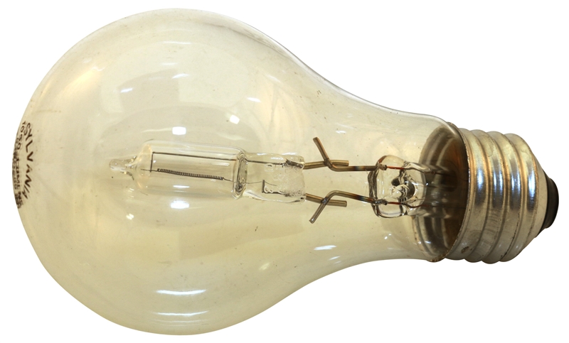 BULB HALOGEN A19 CLEAR 53W 2PK