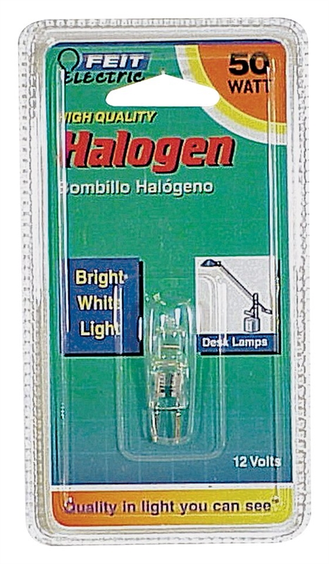 BULB HALOGEN 2PIN 12V CLR 50W