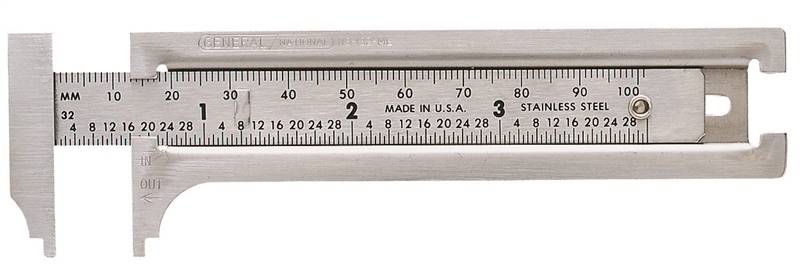 GENERAL 132ME POCKET CALIPER