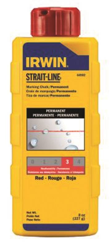 IRWIN 64902 8 OZ CHALK - RED 64714