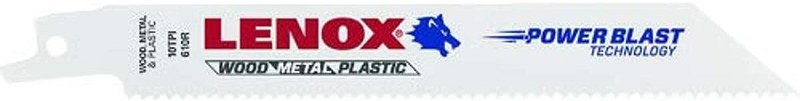 LENOX 6 610R 5PK SAWZALL LX610R"