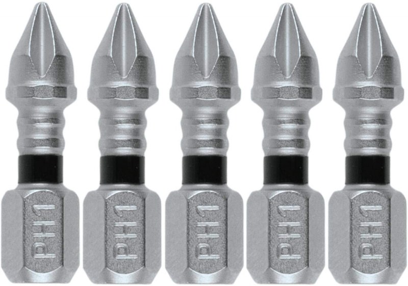 MAKITA #1 PH 1 INSERT BIT 5/PK IMPACT XPS PHILLIPS"