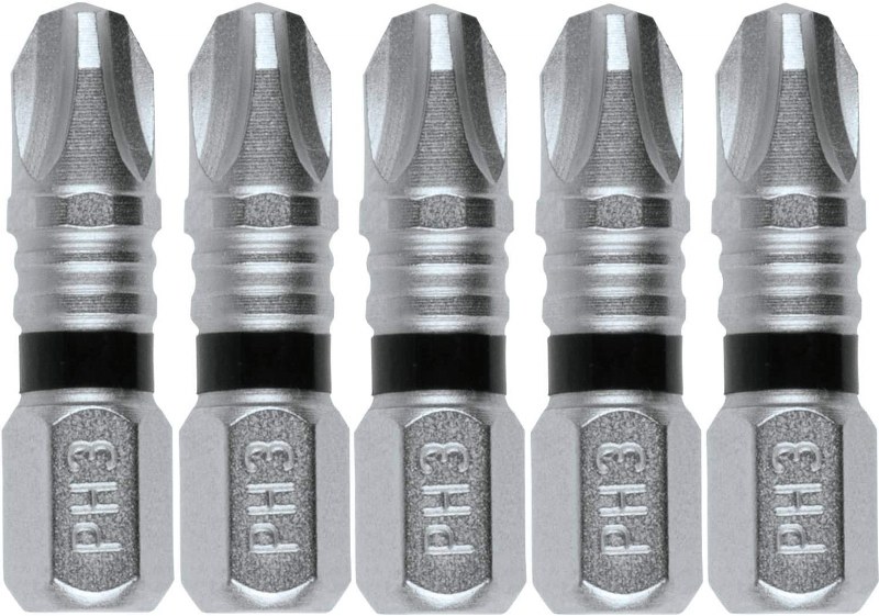 MAKITA #3 PH 1 INSERT BIT 5/PK IMPACT XPS PHILLIPS"