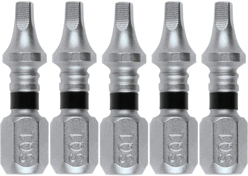 MAKITA #1 SQ 1 INSERT BIT 5/PK IMPACT XPS SQUARE"