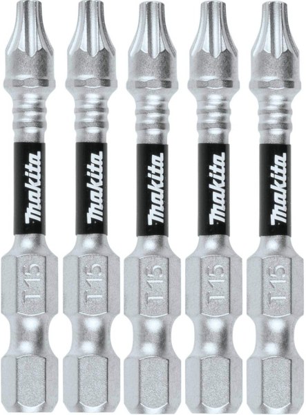 MAKITA T15 TORX 2 BIT 5/PK POWER IMPACT XPS"