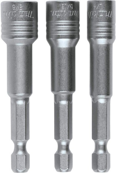 Makita 3pc 2-9/16 Nut Setter Set Magnetic Impact Xps"