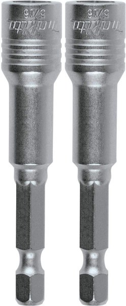 MAKITA 2-9/16 5/16" NUTSETTER SET 2/PK MAGNETIC IMPACT XPS"