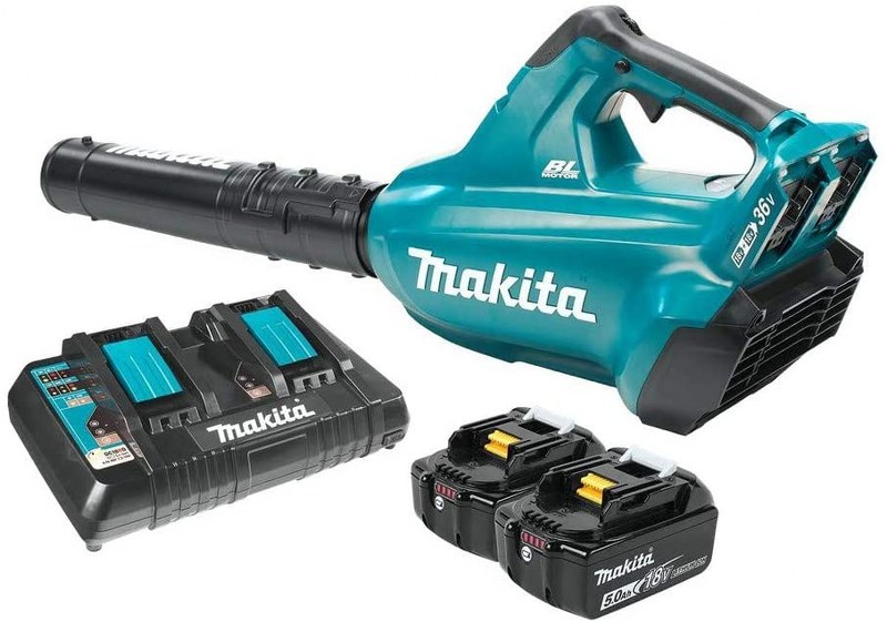 Makita Cordless Blower Kit 18v X2 (36v) 4- 5.0ah Batteries