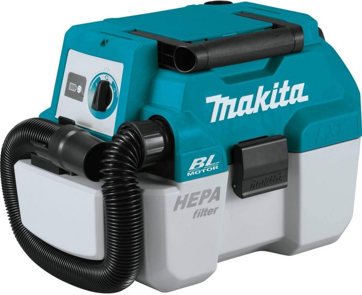 Makita 18v Hepa Vac Wet/dry Cordless 2 Gallon