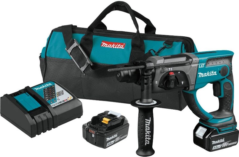 Makita 18v Rotary Hammer Kit 7/8 Sds-plus 3-mode"