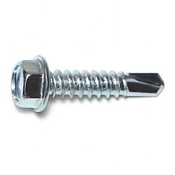 12 X 1 ZINC HEX WASHER SDS SELF DRILL SCREW 50/PK