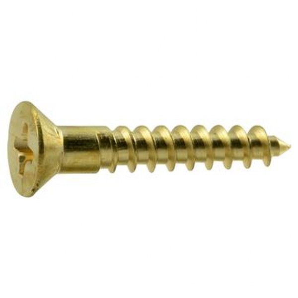 Philips Head Brass Wood Screw (various Sizes)