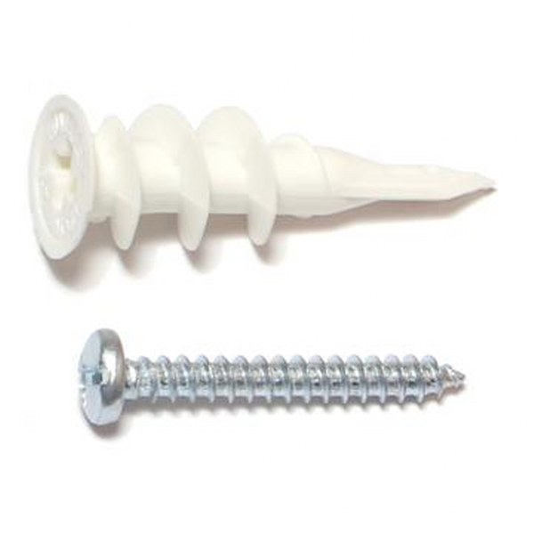 8 X 1-1/4 EZ ANCHOR PLASTIC 15/PK
